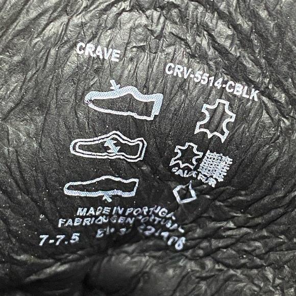 Taos Crave Classic Black Full Grain Leather Lace Up Mid Boot Side Zip Women’s 7 - Picture 13 of 13